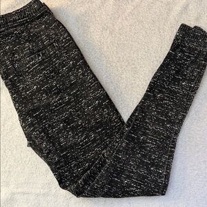 Regal Exchange Textured Knee Front Space Dye Super Stretch Joggers Drawstring